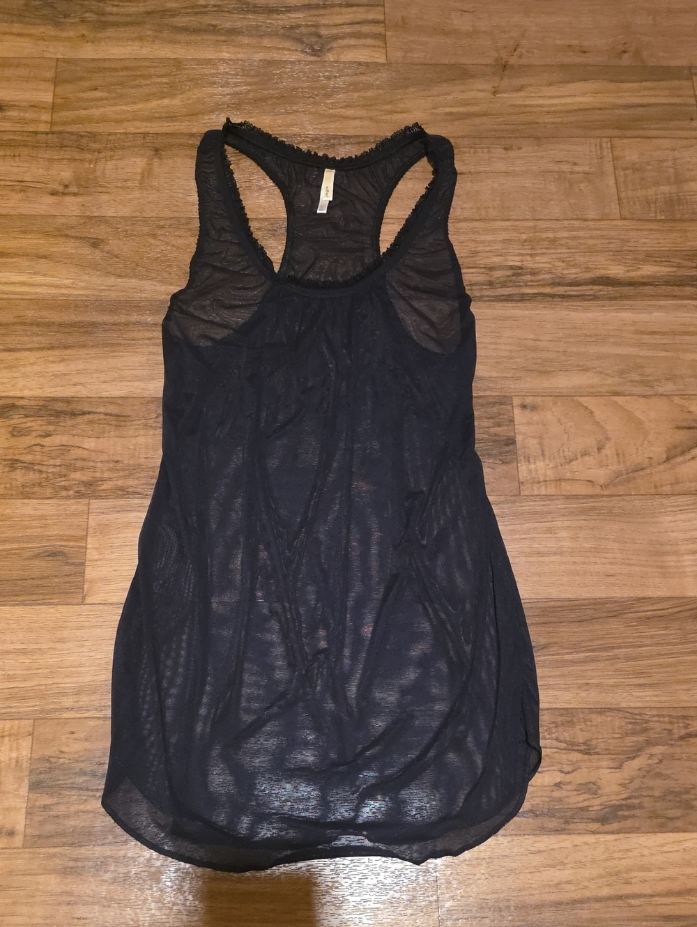 Wilfred Black Sheer Racerback Tank